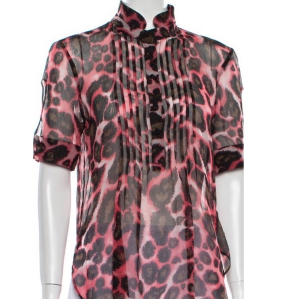 Rebecca Minkoff Morgan Silk Shirt - Picture 1 of 11